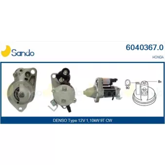 Démarreur SANDO 6040367.0