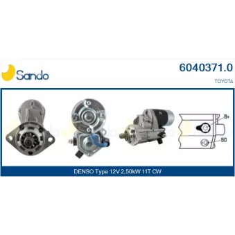 Démarreur SANDO 6040371.0