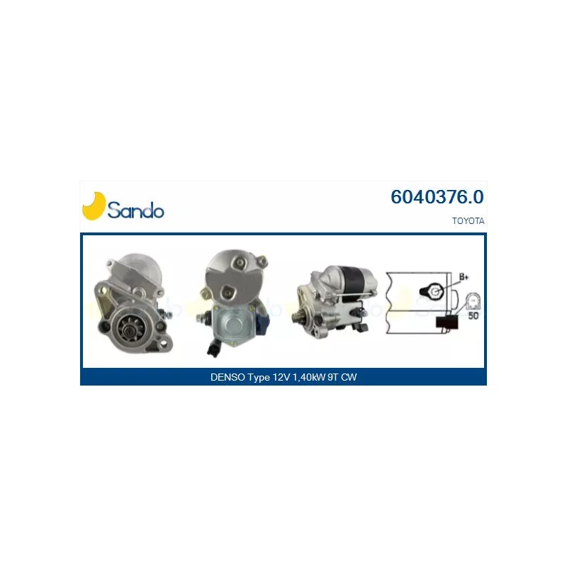 Démarreur SANDO 6040376.0