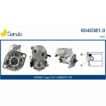 Démarreur SANDO 6040381.0