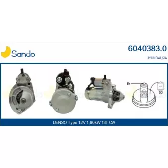 Démarreur SANDO 6040383.0