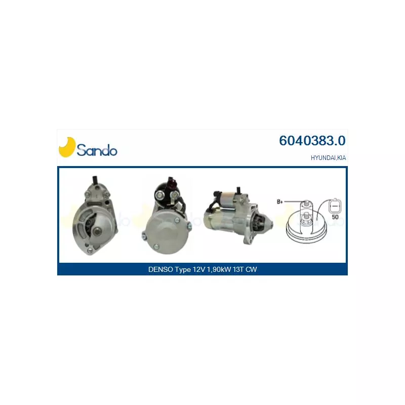 Démarreur SANDO 6040383.0