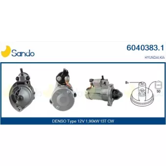 Démarreur SANDO 6040383.1