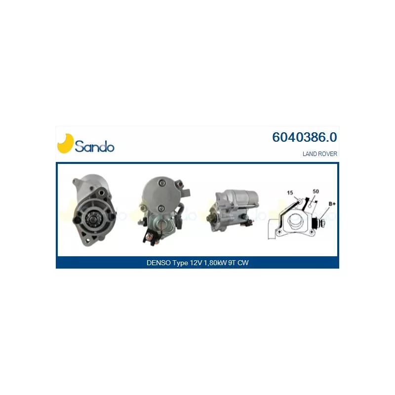 Démarreur SANDO 6040386.0