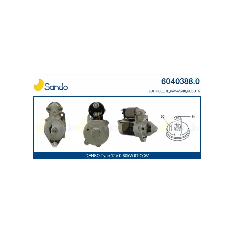 Démarreur SANDO 6040388.0