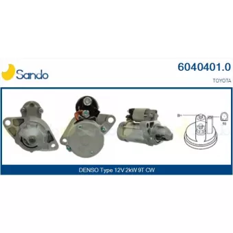 Démarreur SANDO 6040401.0
