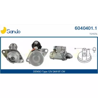 Démarreur SANDO 6040401.1