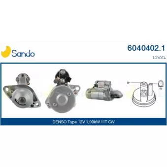 Démarreur SANDO 6040402.1