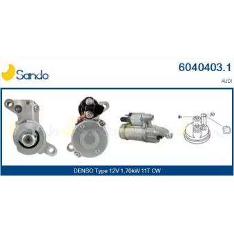 Démarreur SANDO 6040403.1