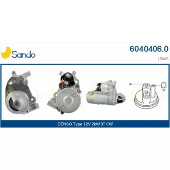 Démarreur SANDO 6040406.0