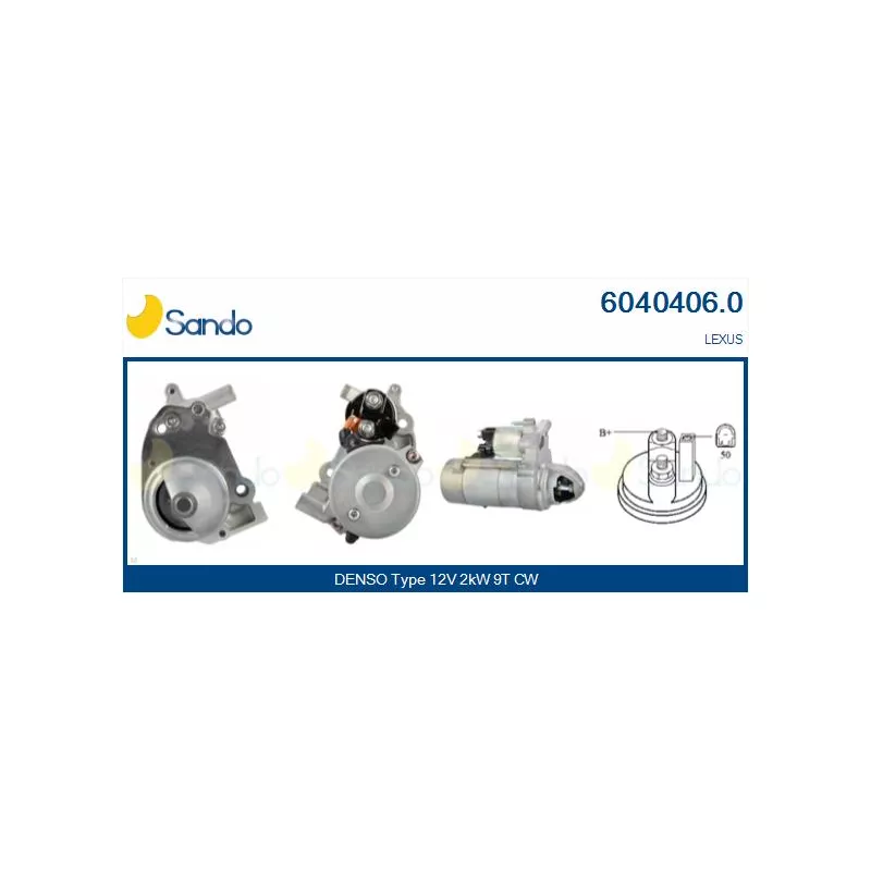 Démarreur SANDO 6040406.0