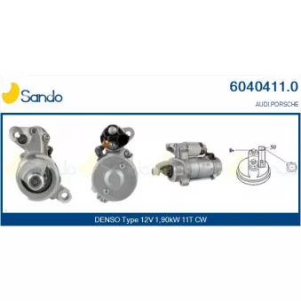 Démarreur SANDO 6040411.0