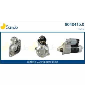 Démarreur SANDO 6040415.0