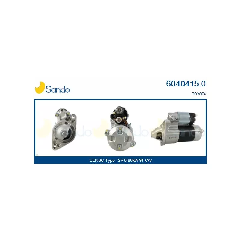 Démarreur SANDO 6040415.0