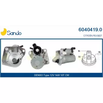 Démarreur SANDO 6040419.0