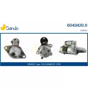 Démarreur SANDO 6040420.0