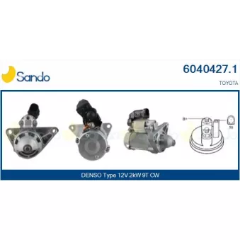 Démarreur SANDO 6040427.1