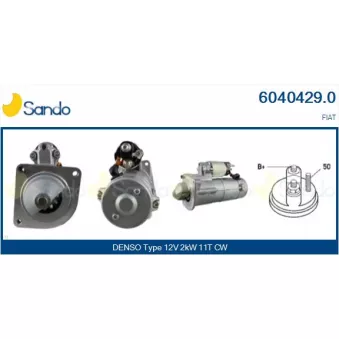 Démarreur SANDO 6040429.0