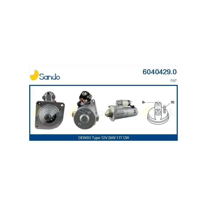 Démarreur SANDO 6040429.0