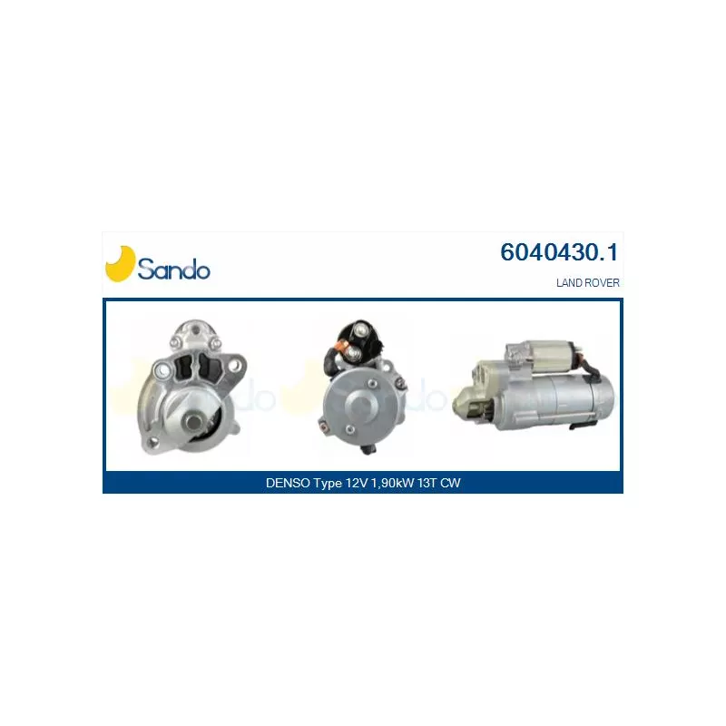Démarreur SANDO 6040430.1