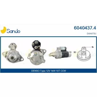 Démarreur SANDO 6040437.4
