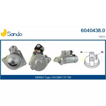 Démarreur SANDO 6040438.0