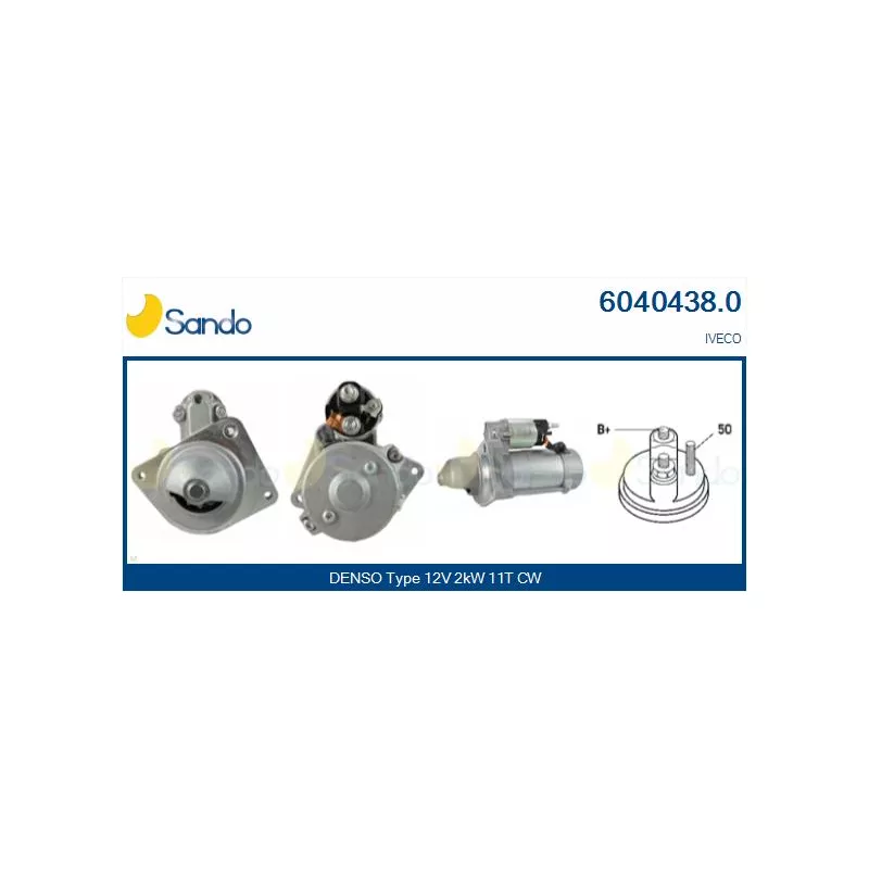 Démarreur SANDO 6040438.0