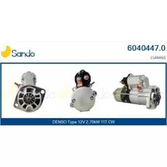 Démarreur SANDO 6040447.0