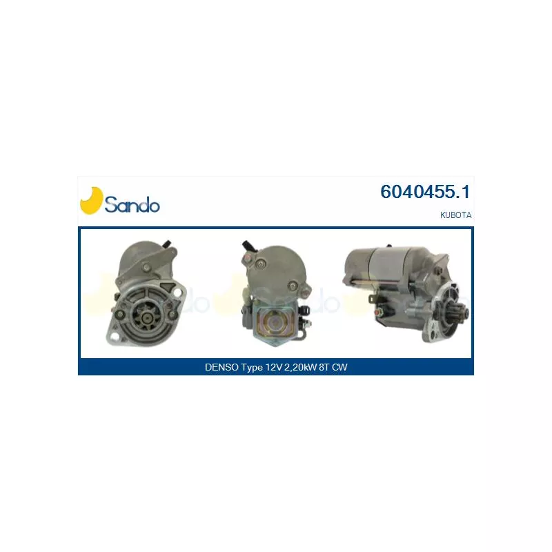 Démarreur SANDO 6040455.1