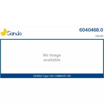Démarreur SANDO 6040468.0