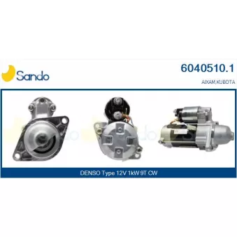 Démarreur SANDO 6040510.1