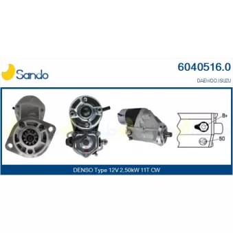 Démarreur SANDO 6040516.0