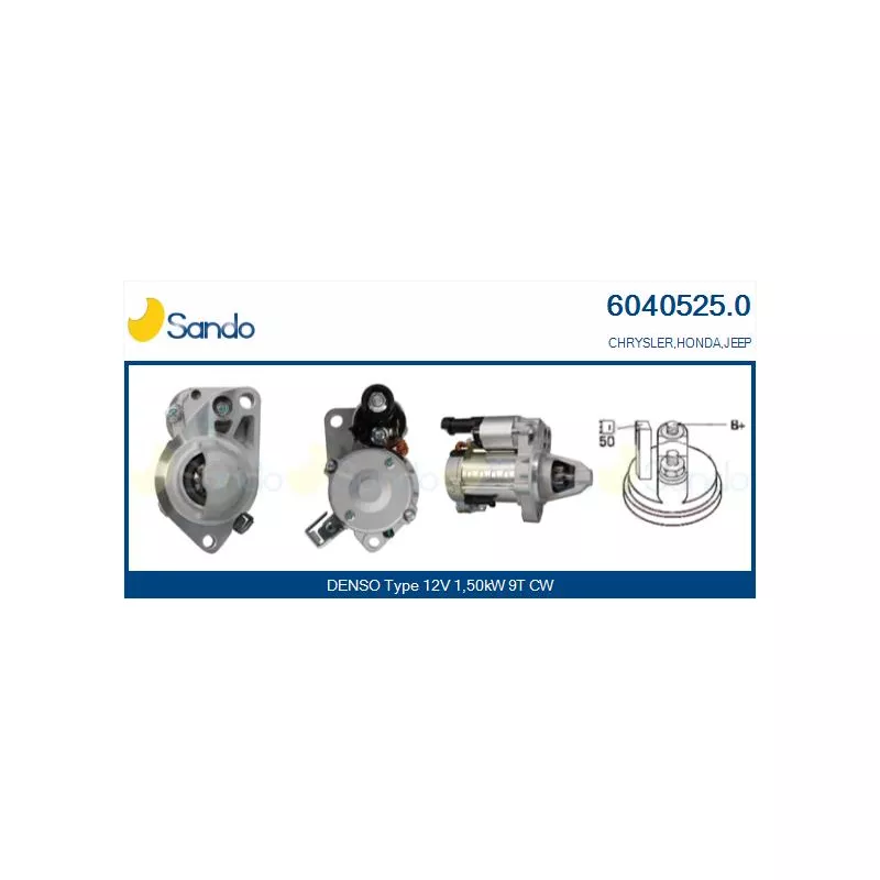 Démarreur SANDO 6040525.0