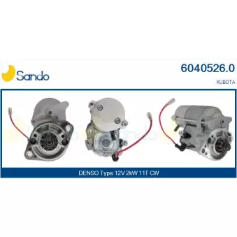 Démarreur SANDO 6040526.0