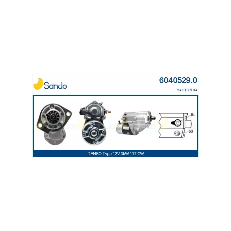 Démarreur SANDO 6040529.0