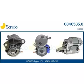Démarreur SANDO 6040535.0