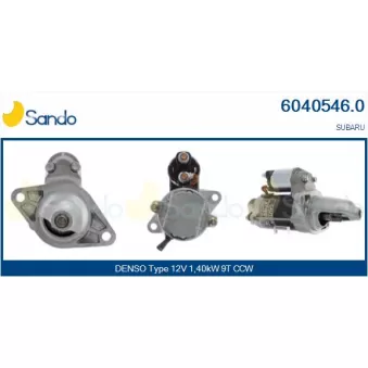 Démarreur SANDO 6040546.0