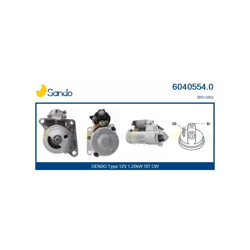 Démarreur SANDO 6040554.0