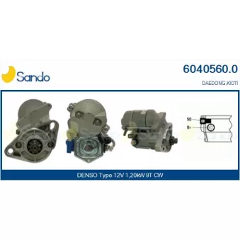 Démarreur SANDO 6040560.0