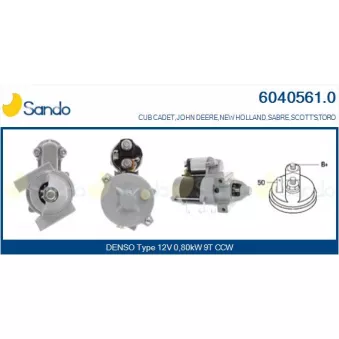 Démarreur SANDO 6040561.0