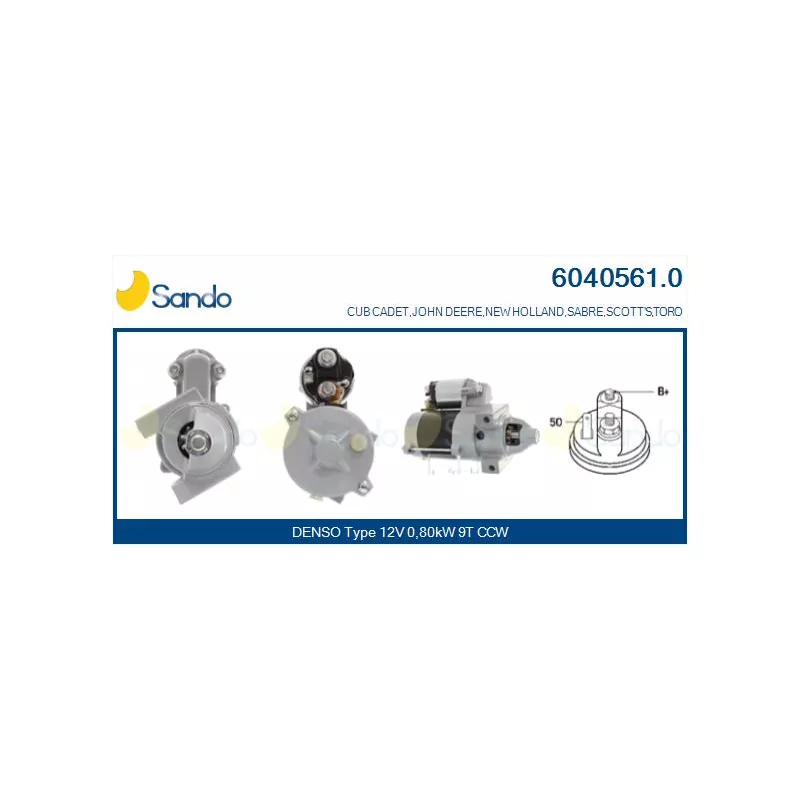Démarreur SANDO 6040561.0
