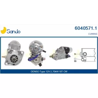 Démarreur SANDO 6040571.1
