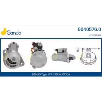 Démarreur SANDO 6040576.0