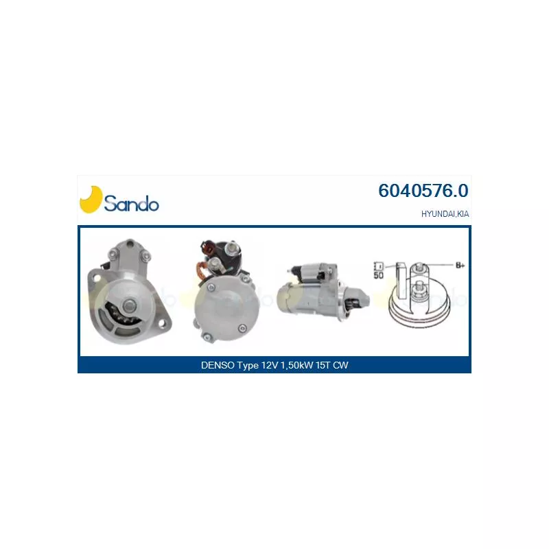 Démarreur SANDO 6040576.0