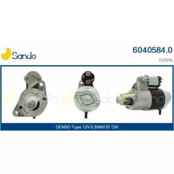Démarreur SANDO 6040584.0