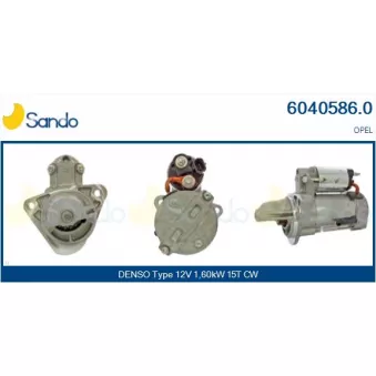 Démarreur SANDO 6040586.0