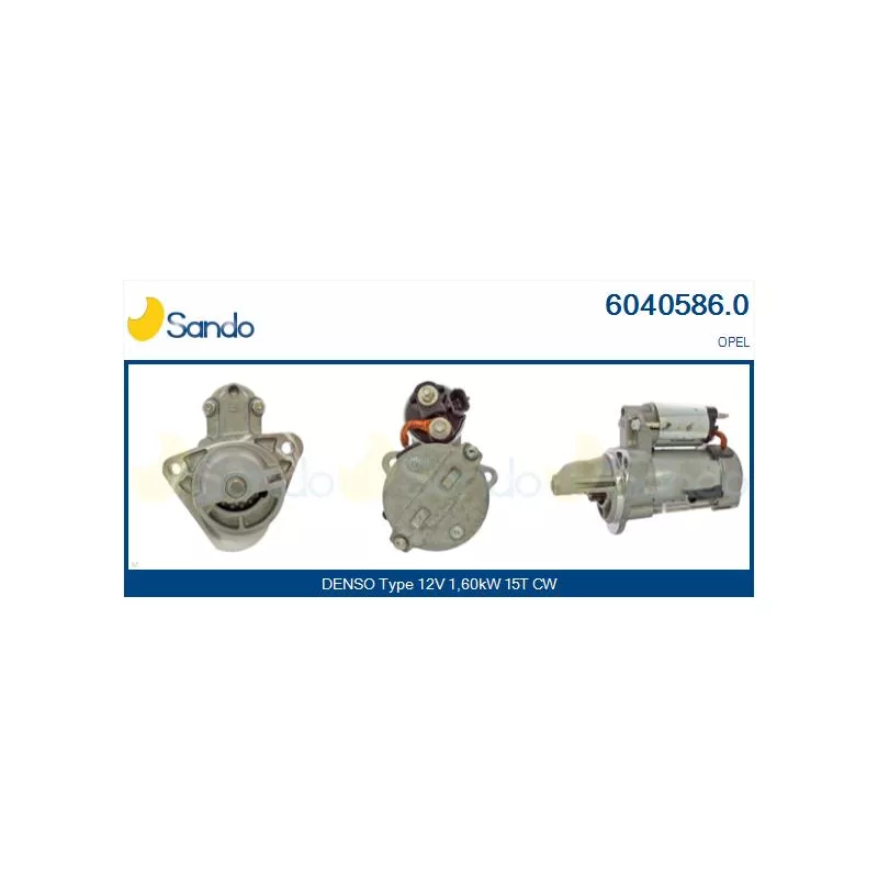 Démarreur SANDO 6040586.0