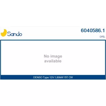 Démarreur SANDO 6040586.1