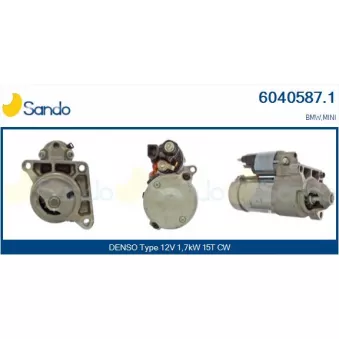 Démarreur SANDO 6040587.1