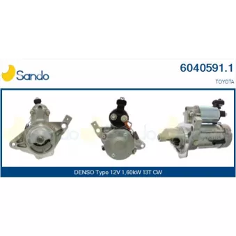 Démarreur SANDO 6040591.1